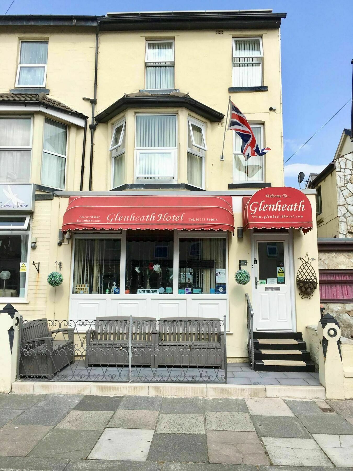 Glenheath Hotel Blackpool Kültér fotó